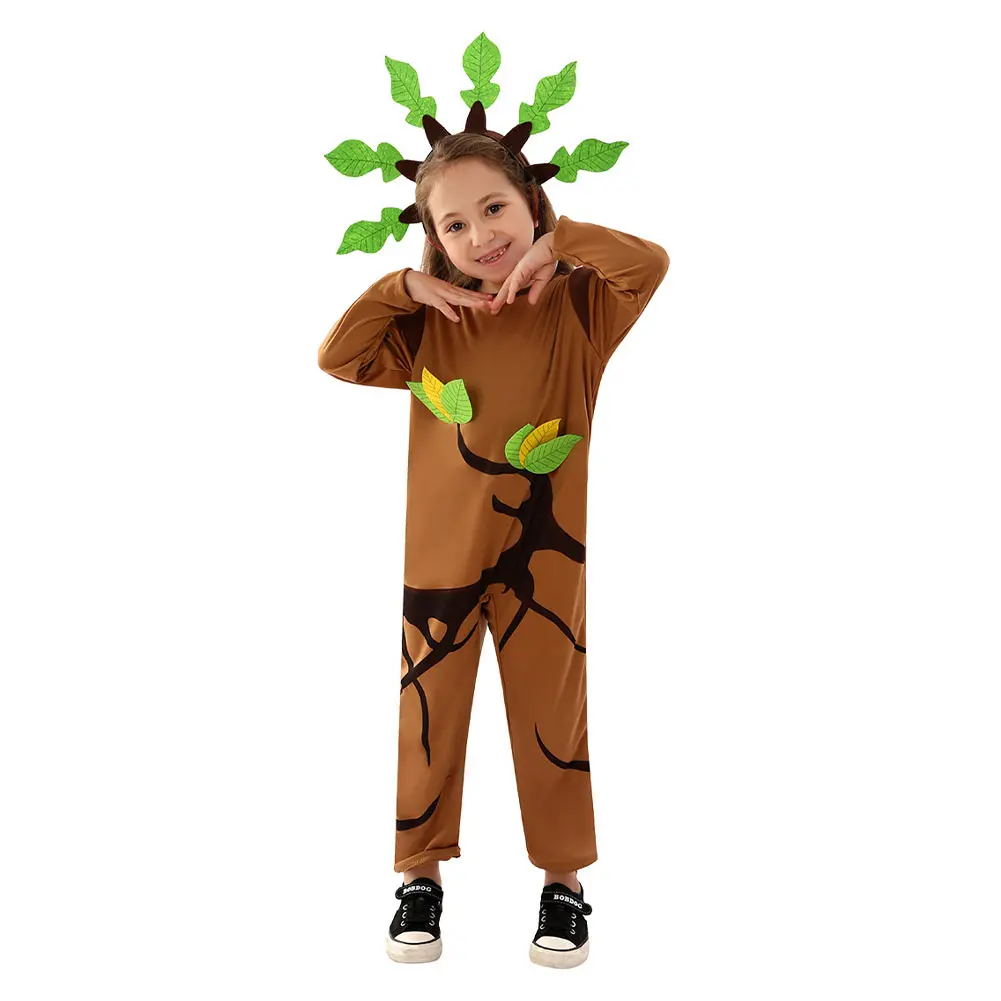 Easter Egg Tree Cosplay Costume for Kids, Interpretação, Performance de Natal, Criança Fantasia, Fantasia, Vestir, Roupas de Festa, Meninos, Meninas