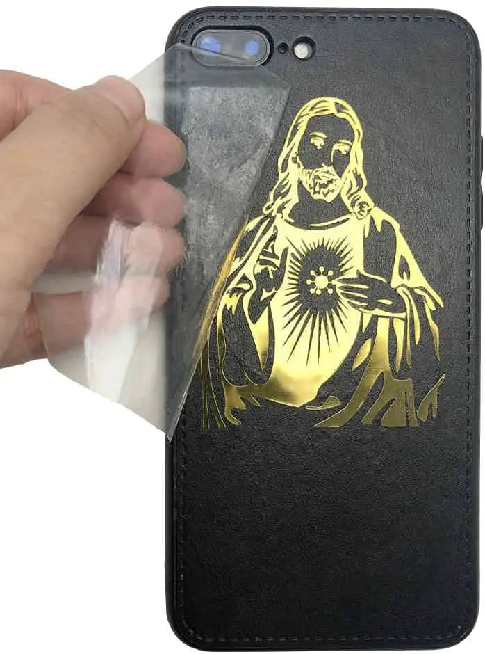 Jesus Christian Stickers,Religious Faith Metallic Stickers, for Laptop, Luggage, Journals, Phone Case, Car,etc.