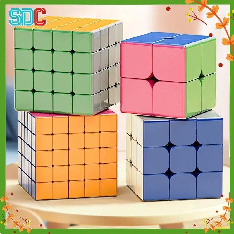 Morandi 3x3 Speed Rubiks Cube Frosted Anti Scratch Smooth Rotation Puzzle Stress Relief Toy For Adults