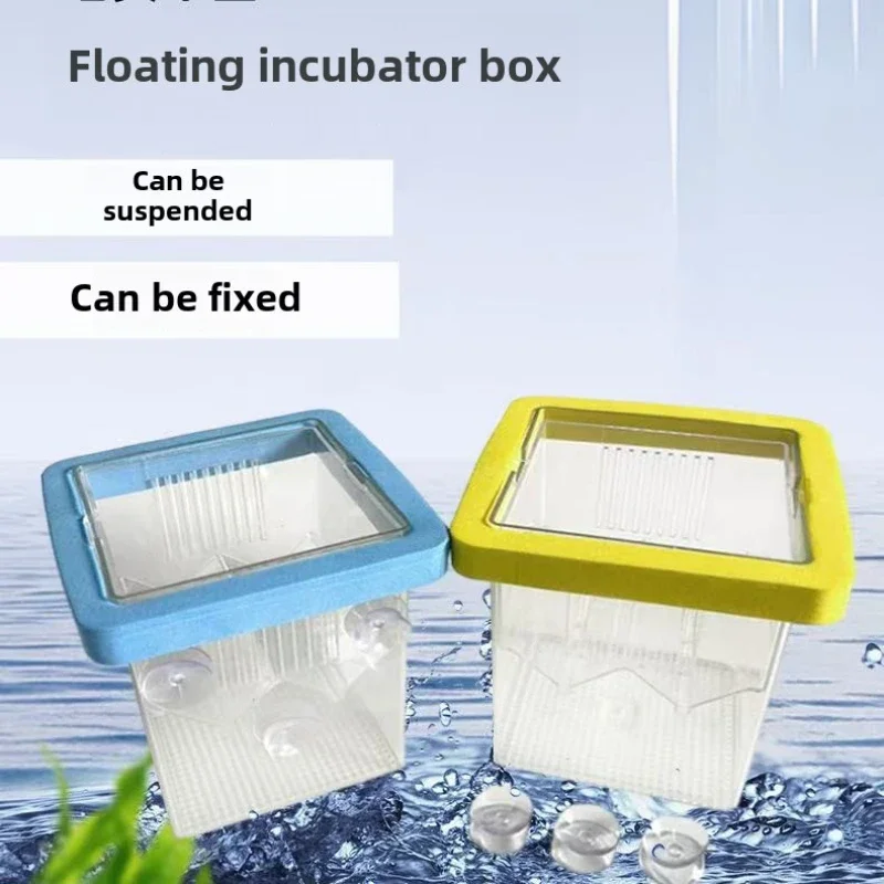 Isolationsbox, Mutterfisch, kleine Fische, aufgehängte schwimmende Zucht, Pfauenfischbraten, kleines Aquarium, Inkubator, Brutkasten