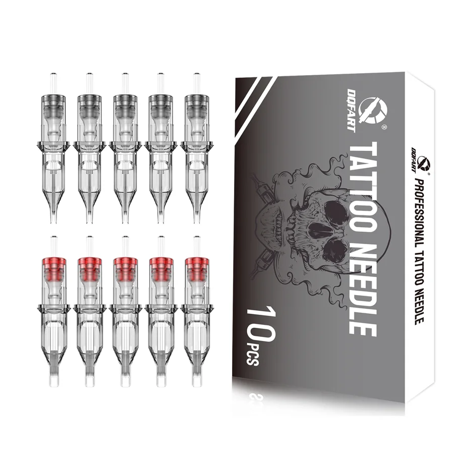 مجموعة إبر الوشم المميزة من DQFART - مجموعة بطانة دائرية قياسية مع تكوينات 1203RL، 1205RL، 1205M1، 1207M1 #2