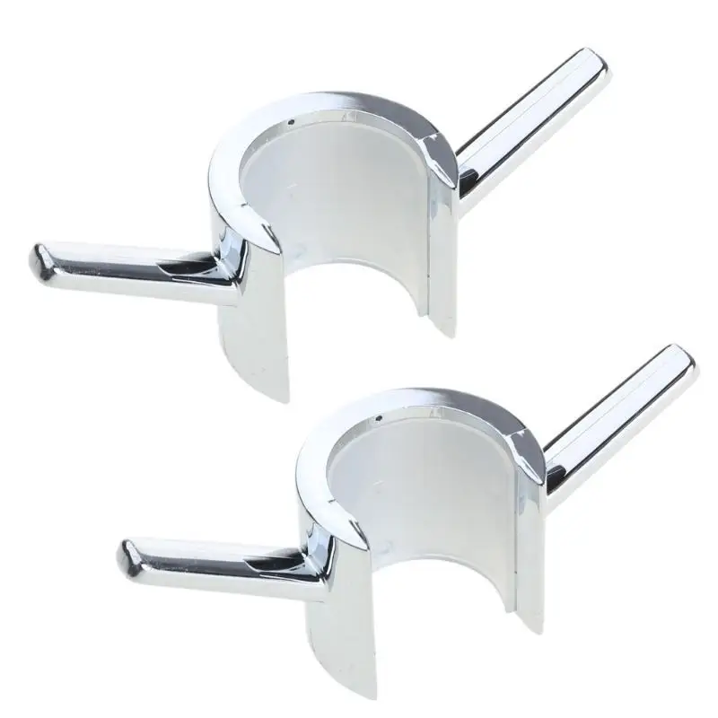 

652F Functional Shower Rod Towel Hook Set Quick Installation Shower Bar Hook for Home