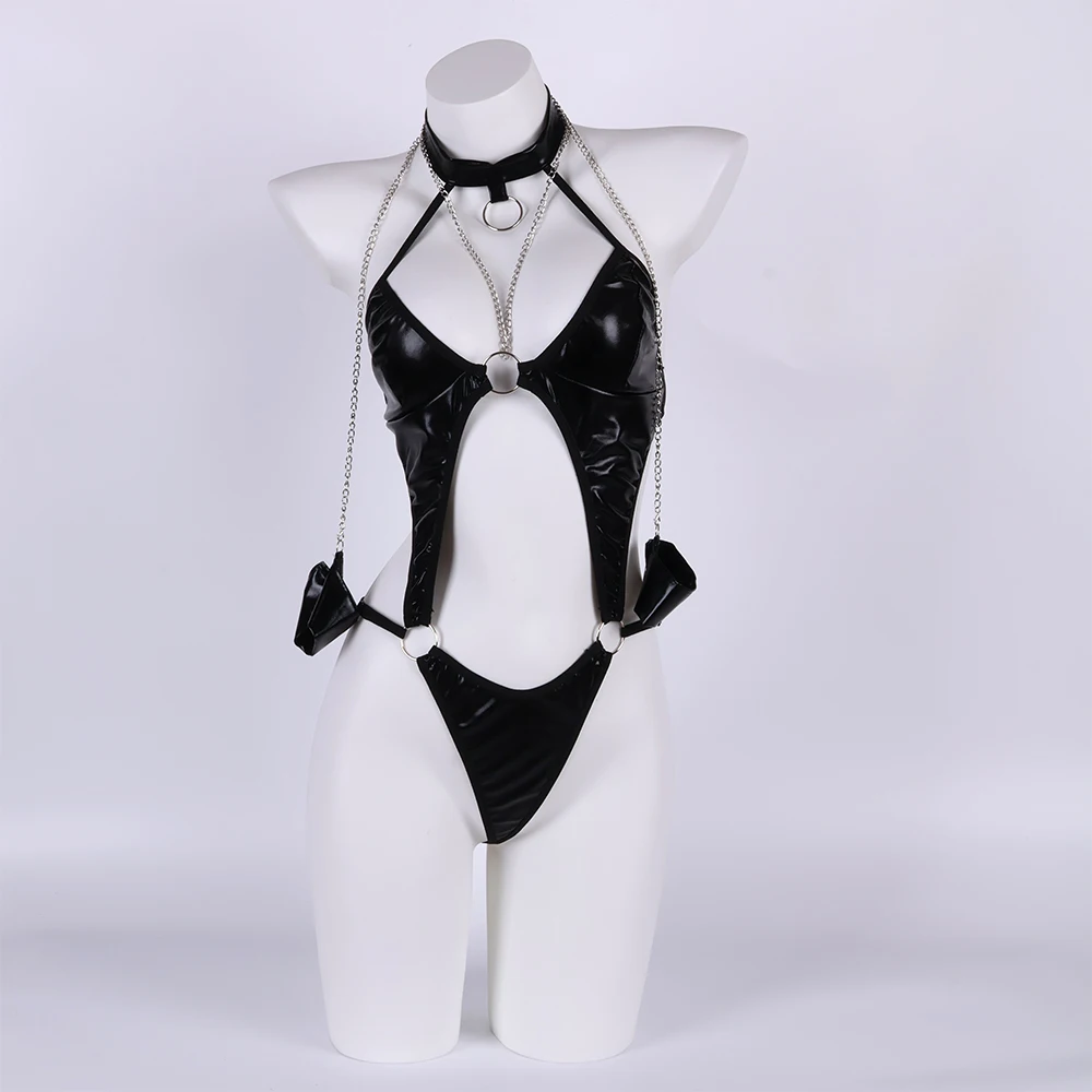 

Порно латексное кожаное порно платье женское сексуальное женское белье Babydolls нижнее белье экстремальный глубокий V эротические костюмы платье танцевальная клубная одежда