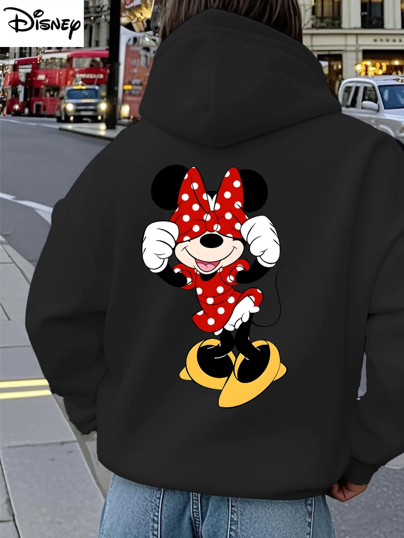 

Disney City Landscape Pattern Hoodie - Officially Authorized Casual Winter Wear, Perfect Gift for Disney Fans - Sportswear