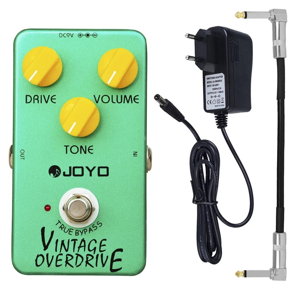 

JOYO JF-01 Винтажная педаль для электрогитары Overdrive, классическая педаль эффектов для гитары Overdrive, аксессуары для гитары True Bypass