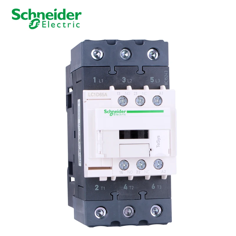 

Schneider electric TeSys D 3-ploe contactors-Motor control category AC-3 LC1D65*7C AC24V-380V 65A 50/60HZ