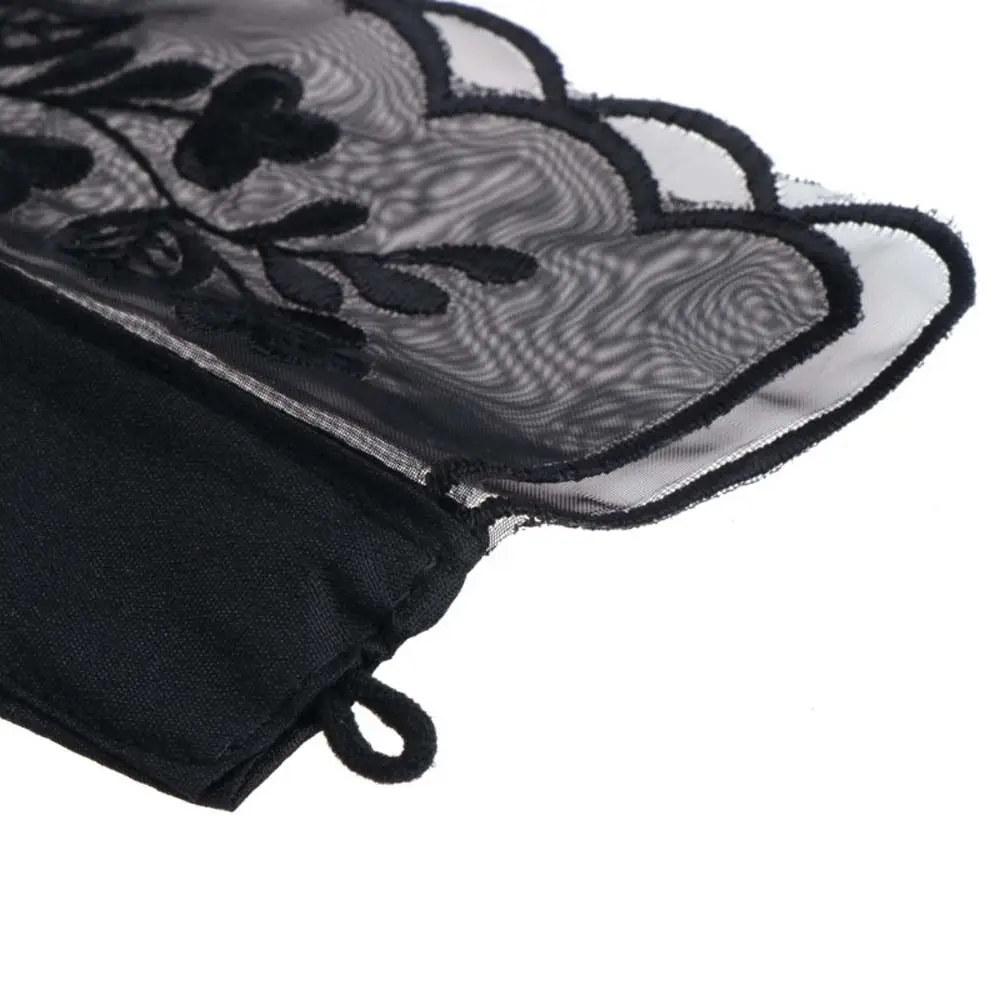 Bild 6: Damen Mode Perlen Strass Baumwolle Blätter Spitze Falscher Ausschnitt Falscher Kragen Hemdkragen