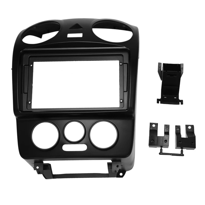 2Din Car Radio Fascia Adapter Mounting Dash Installation Bezel Trim Kit For VW Beetle 2004-2010