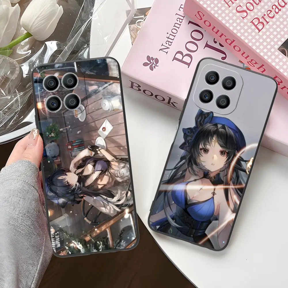 

Wuthering Waves Yangyang Phone Case for Honor 90 80 70 60 50 30 20 10 9 8 7 Pro S SE Lite 5G Black Cover Luxury Cellphones
