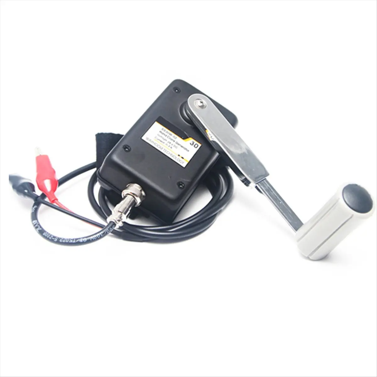 【Motor Parts】 Hand Crank Generator Outdoor Professional Silent Emergency Mobile Phone Computer Charger Portable 30W/28V view 6