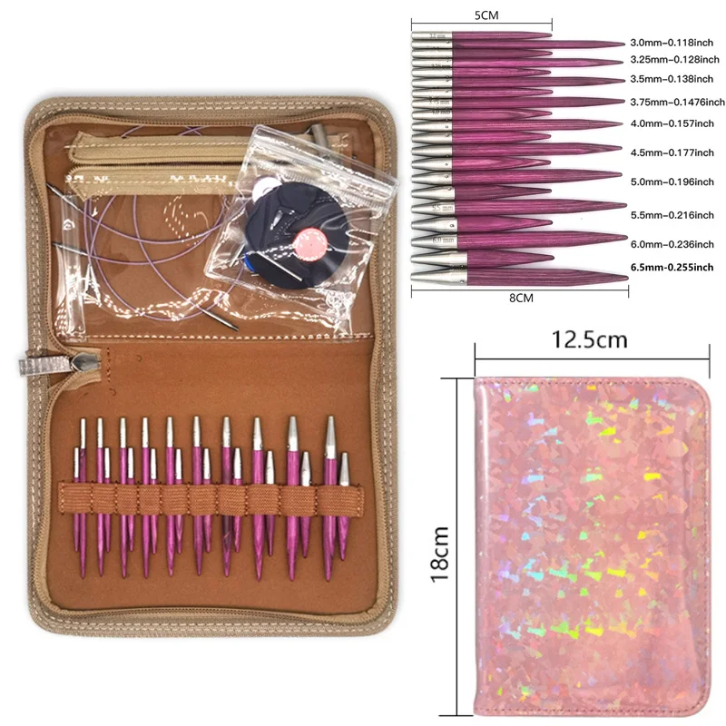 34pcs-purple-birch-sleeve-needles-5-8cm-interchangeable-knitting-knitting-circular-needle-tool-weaving-accessories-knitters-gift