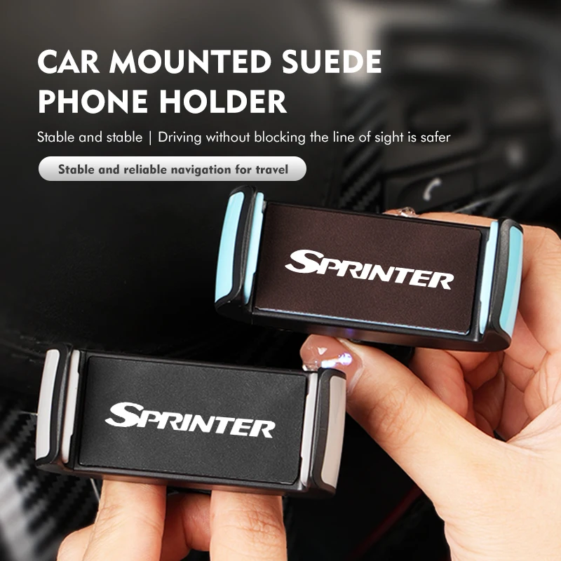 Car Phone Support Adjuster Mobile Phone Holder Accessories For Benz W124 W203 W204 SLK CLA SL SLC C CLASS B CLASS E CLASS