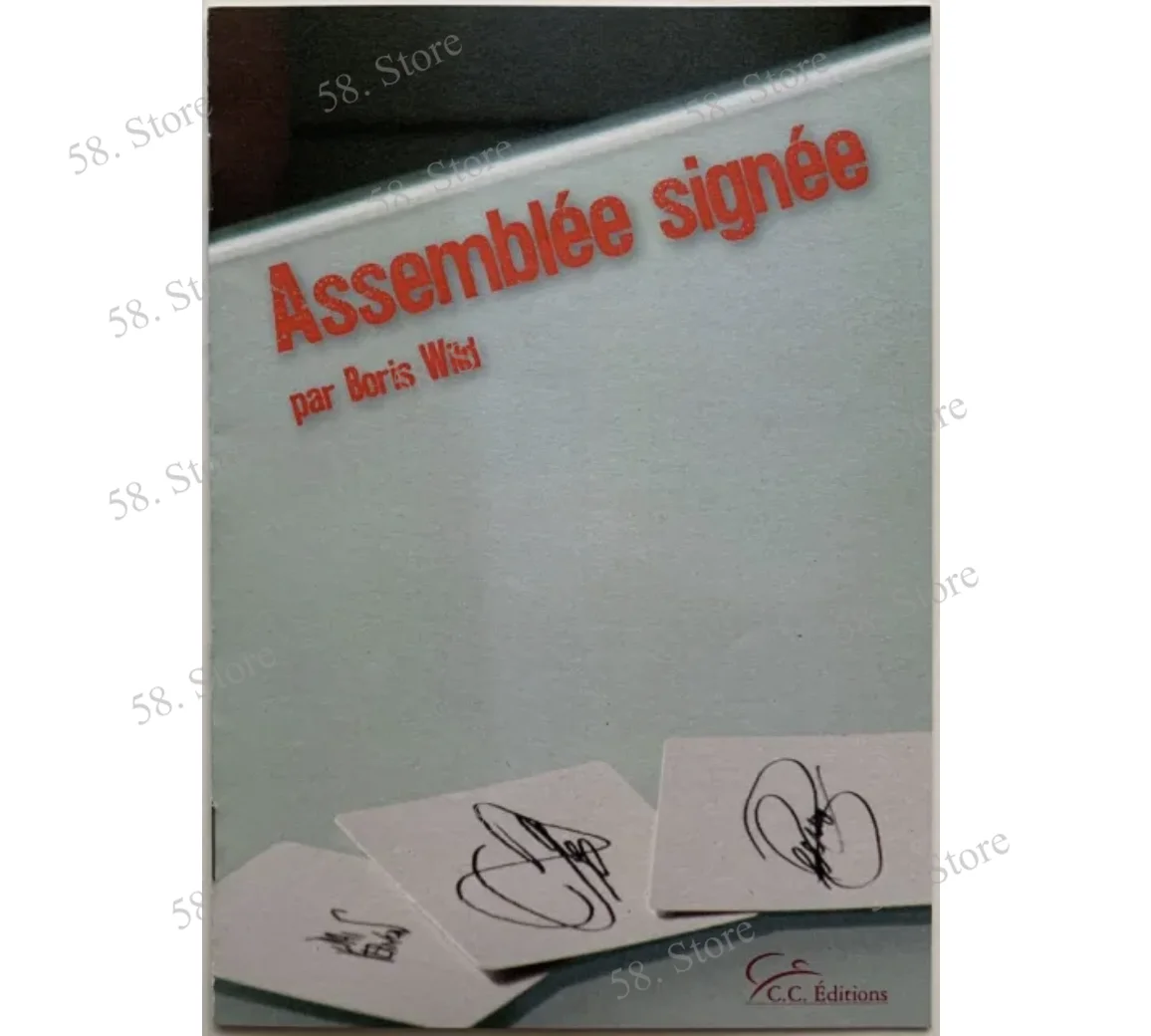 

Assemblée Signée By Boris Wild (Французские) Волшебные трюки (58 Загрузка в магазине)