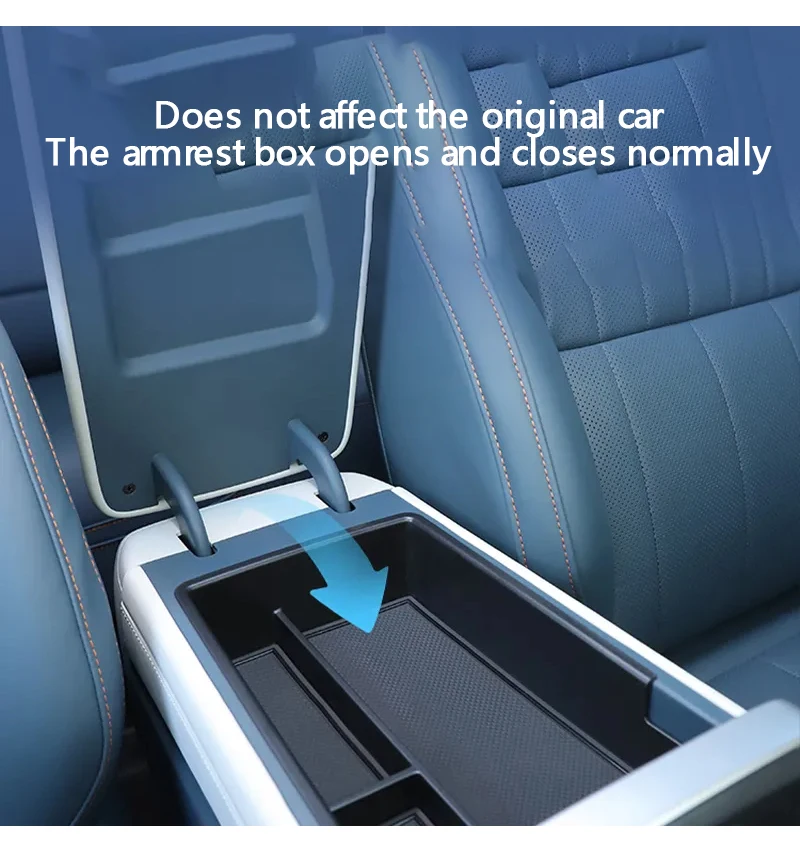 For Deepal G318 2024 2025 2026 1 SEAT Indoor Central Upper Layer Console Car Armrest Storage Box Holder Interior Car Accessories