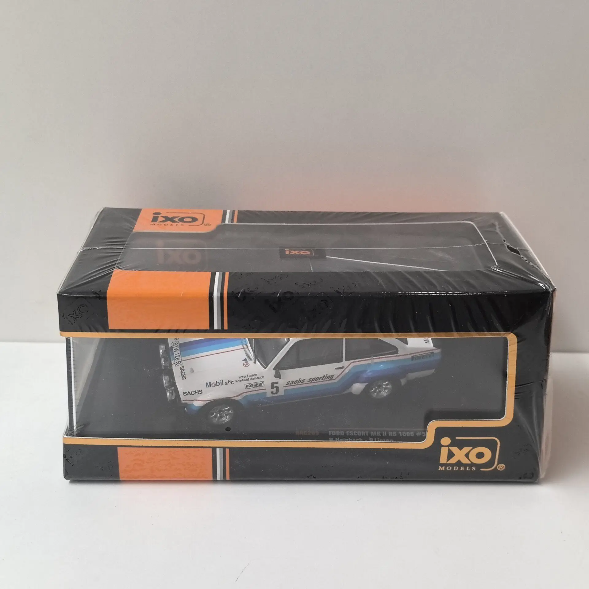 Modelo em Miniatura IXO Escala 1/43 FORD ESCORT MKII RS 1800 1978 # Modelo de Carro em Liga 5 6e