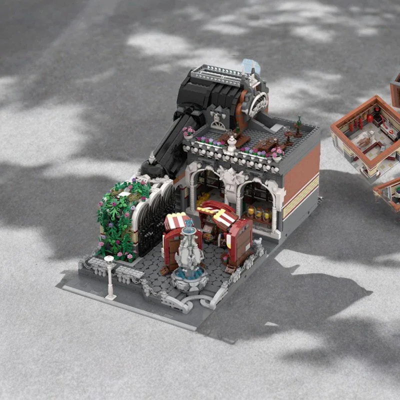 

4689PCSDIY MOC Овощи и фрукты Маркет Модульность Развивающие строительные блоки Сборка Детские игрушки Праздничный подарок