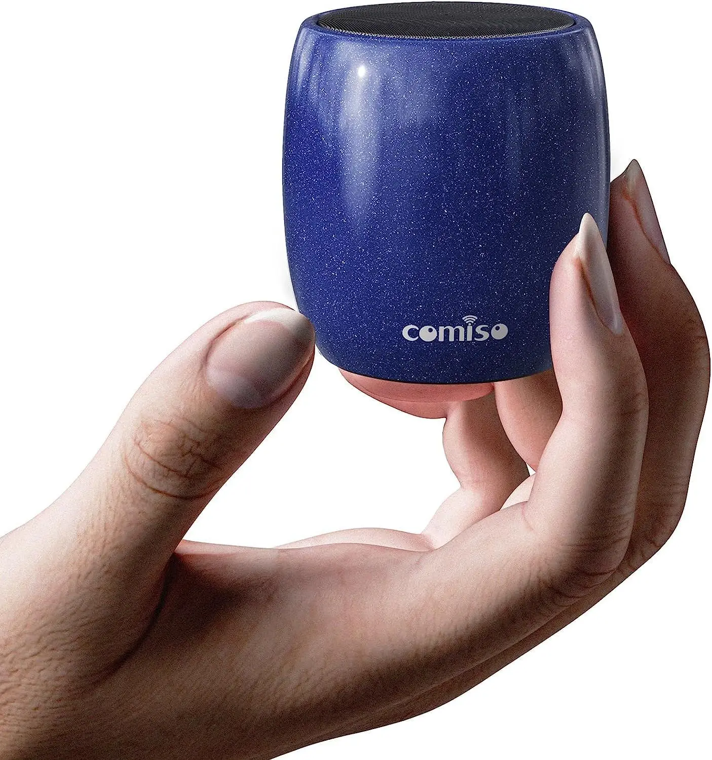 Comiso-mini alto-falante estéreo c17, bluetooth 5.3, sem fio, portátil, à prova d'água, microfone mão-livre, esportes caixa de alto-falante