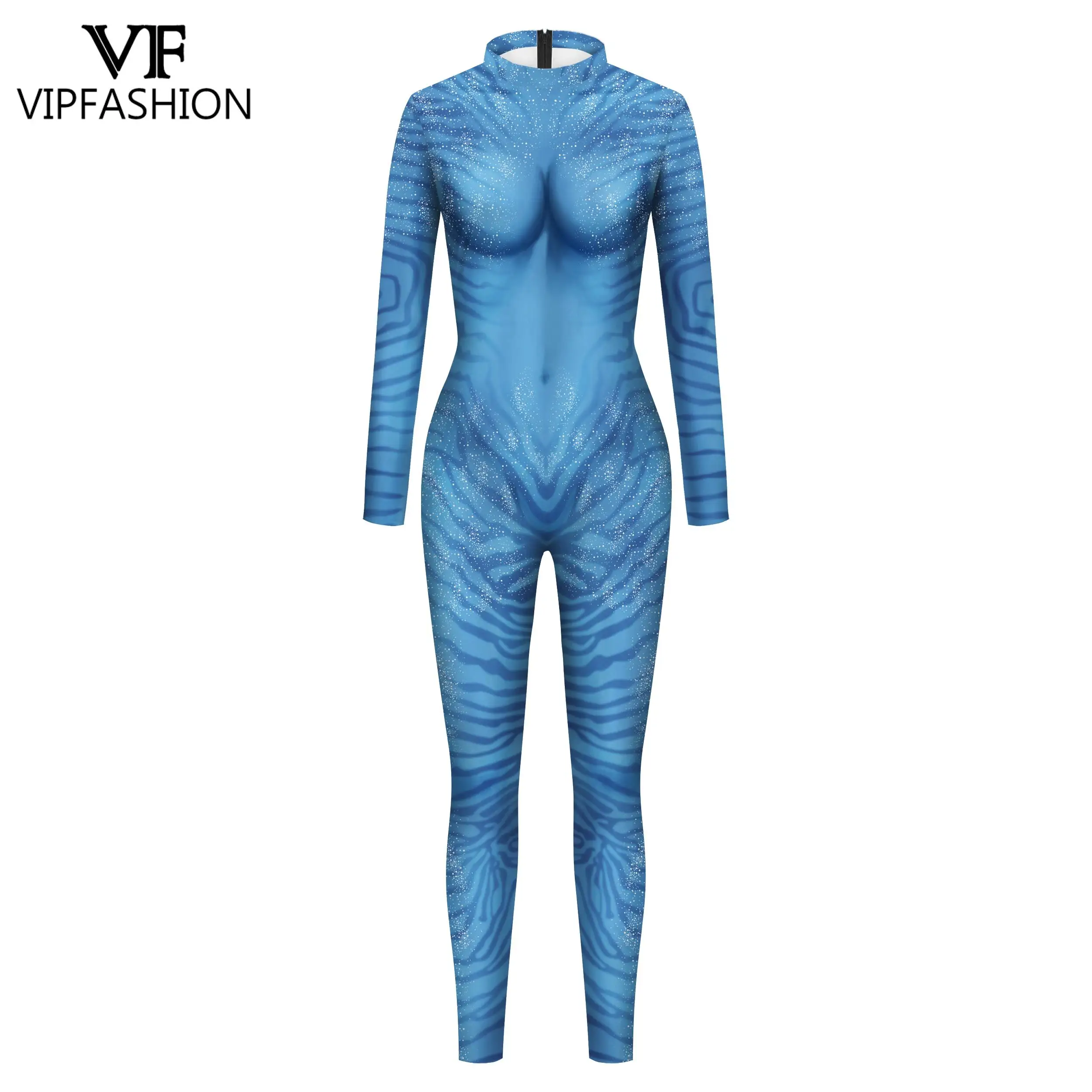 VIP FASHION Movie Coplay Costume coppia Zentai body 12% Spandex Catsuit Halloween Party Outfit donna uomo Superhero tuta