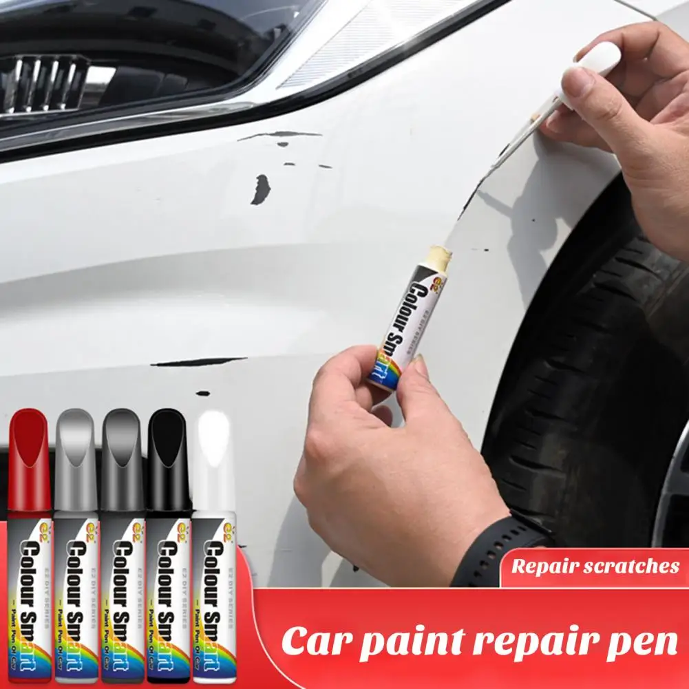 12ml Vehicle Scratch Repair Pen Car Paint Pen Premium Deep Scratch Repair Liquid Car Touch-up Paint Brush Auto Repair Tool