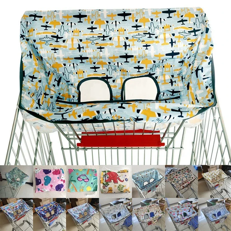 

Children Infant Supermarket Grocery Shopping Cart Cover Baby Seat Pad Anti-Dirty Cover Kids Portable Traveling Seat Cushion Item