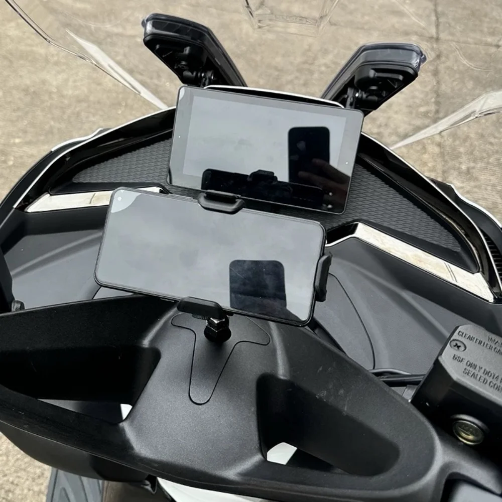 لحامل/قاعدة هاتف الدراجة النارية ZONTES 368E/K، حامل هاتف معدل 350E، مقاوم للصدمات، مضاد للاهتزاز، ملحق مضاد للسرقة.