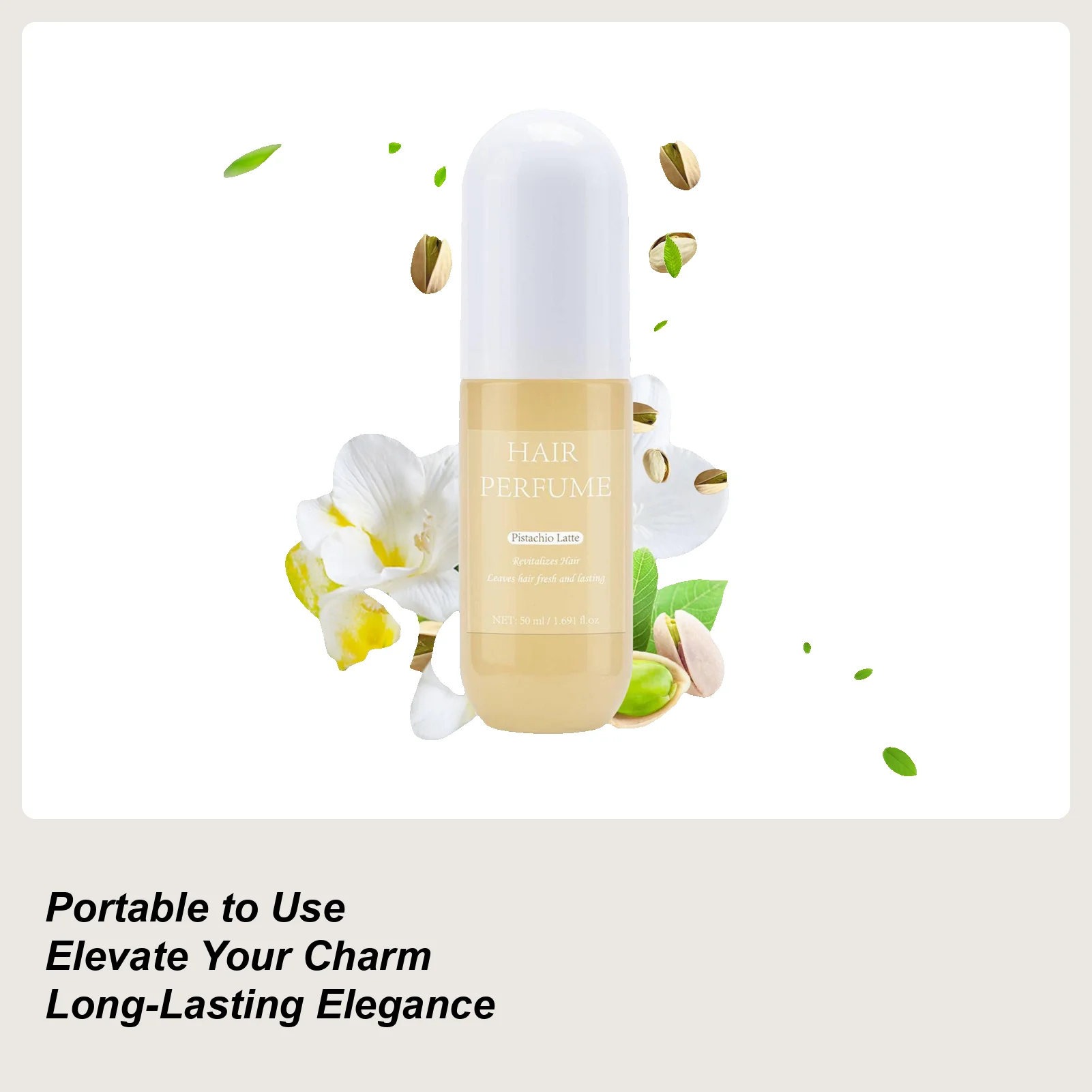 

Hair Perfume Spray Pistachios Latte Hair Care Perfume Deodorant Fragrance Body Spray Vanilla Perfume Hair And Body Mist