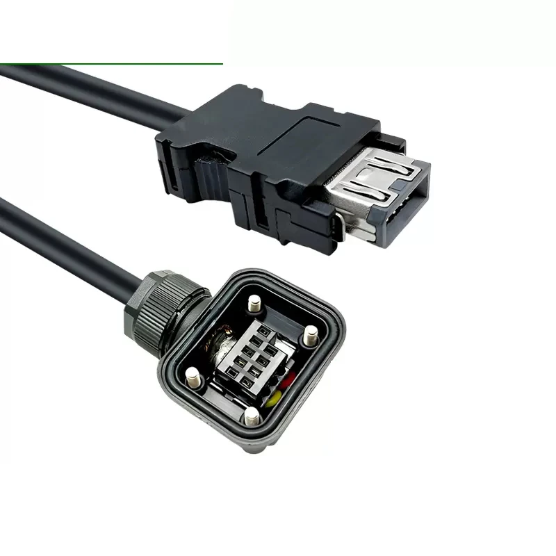 MR-J3ENCBL3M-A1-L FOR Mitsubishi Servo A1 Low Power Motor Encoder Cable 3M 5M 10M 20M MR-J3ENCBL5M-A1-L Data Cable