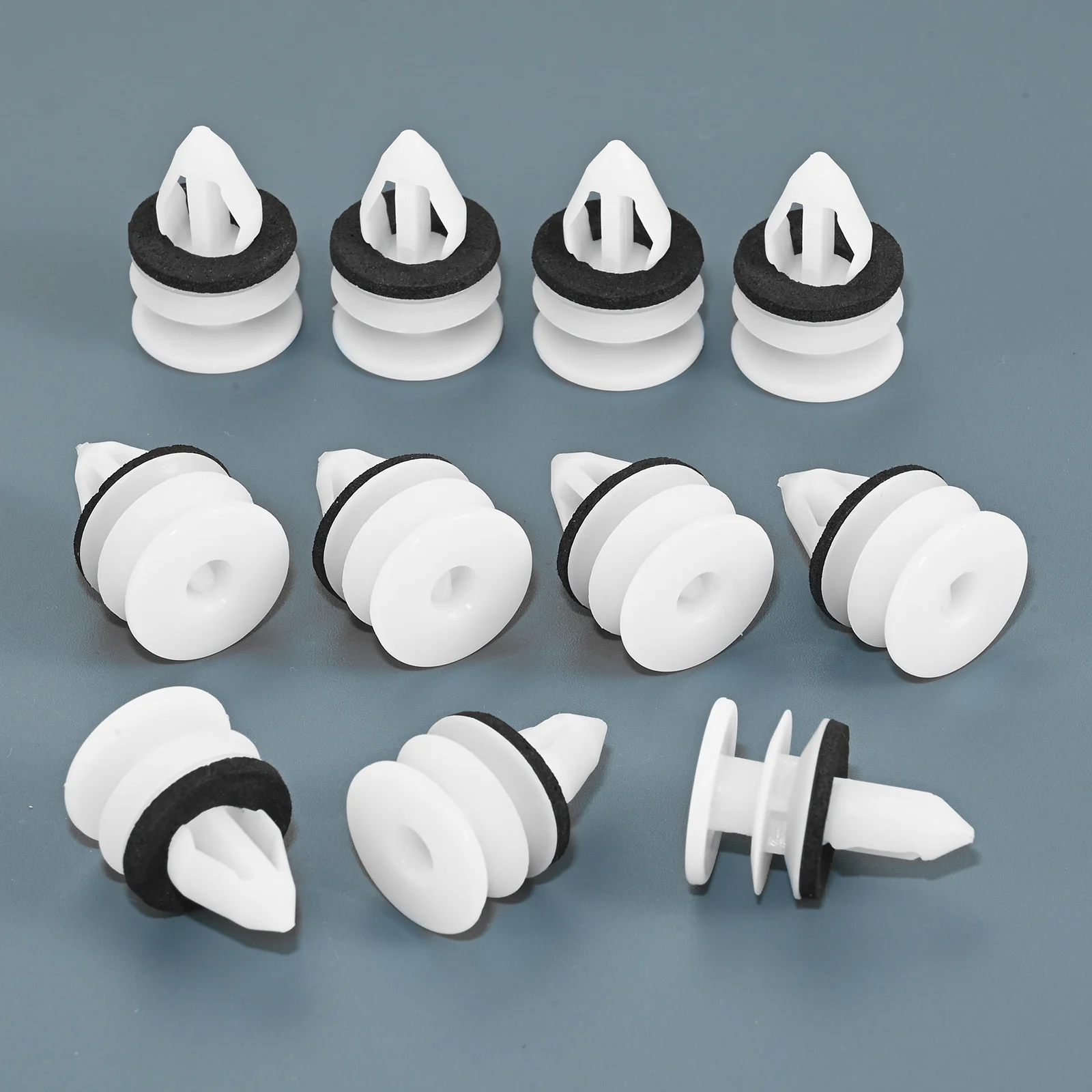 30Pcs 11519031 Lower Fixing Device For Door Decorative Panel Fixing Device Front Panel Grille Allure Enclave LaCrosse Rainier