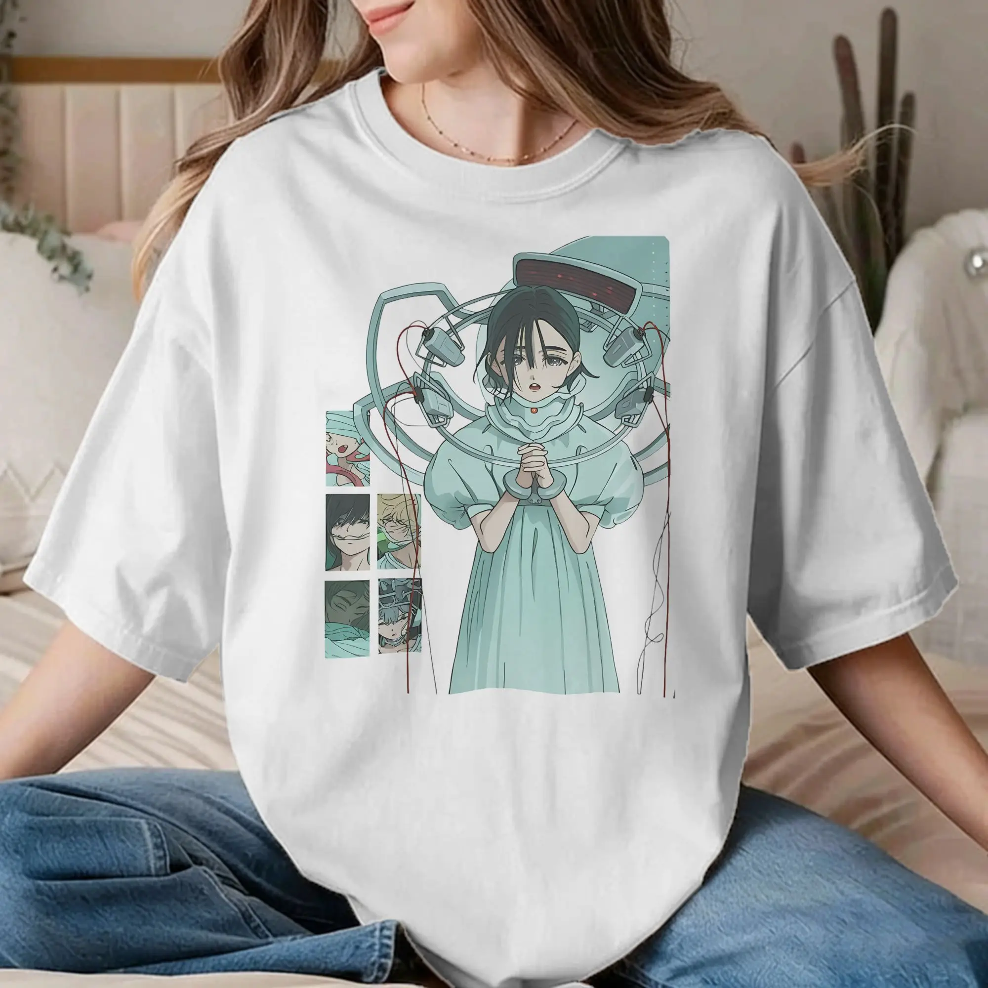 Humor Alien Stage Sua Mizi Ivan Hyuna Luka Till Anime T-Shirts Men Women Crew Neck Cotton T Shirts Tees New Arrival Clothing