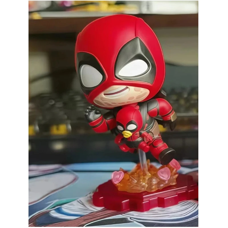 

Marvel Blind Box Deadpool Wolverine Series Mini Figure Desktop Ornament Movie Peripheral Collectible Toy Birthday Gift For Fans