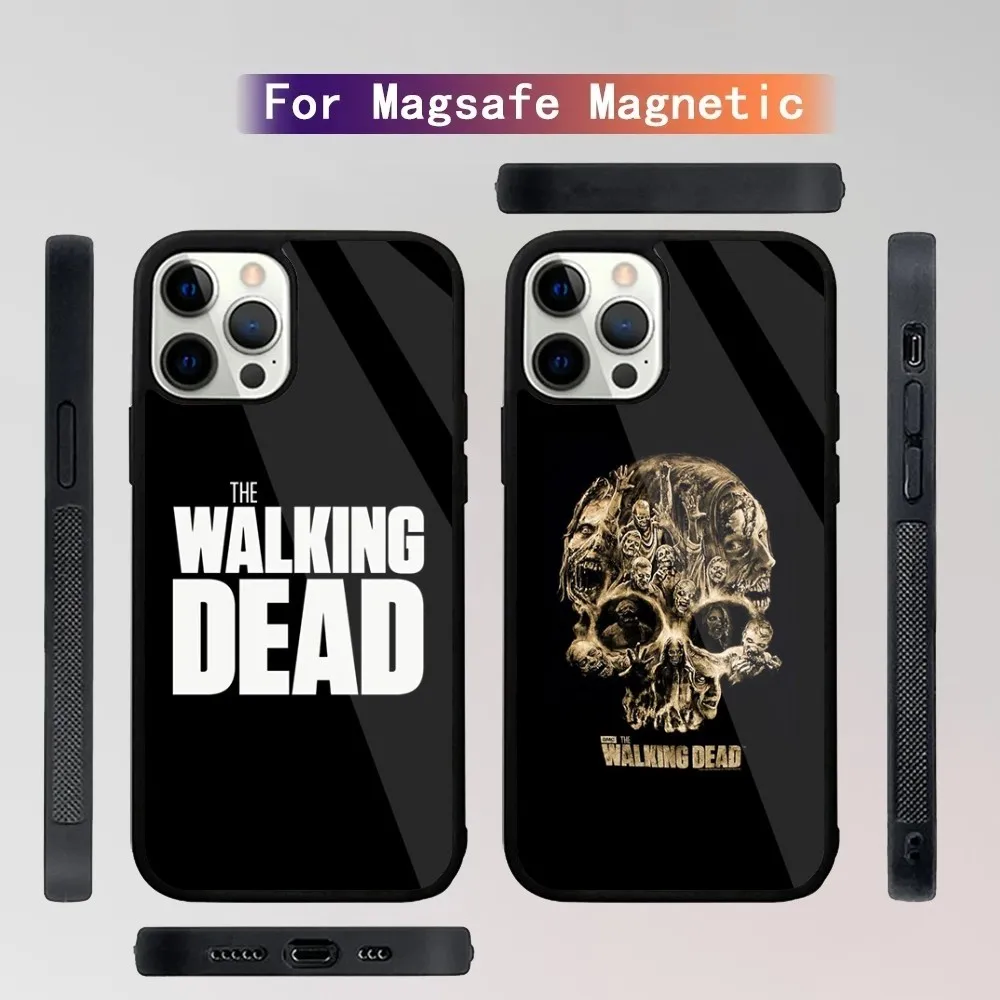 The Walking D-Dead Phone Case For iPhone 15,14,13,12,11,Plus,Pro,Max Mini Magsafe Magnetic Wireless Charging