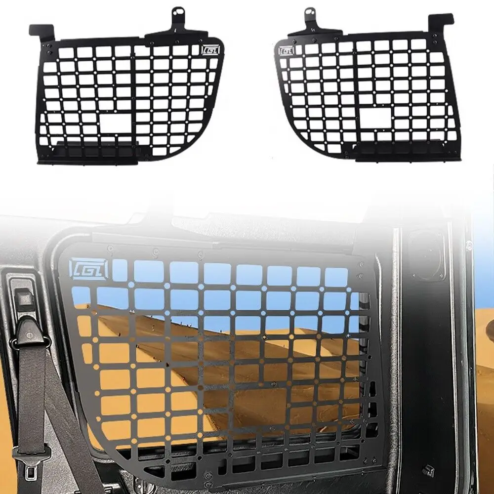 For Mercedes-Benz G-Class G500 G55 2004-2018 Modification Storage Panel Rear Trunk Debris Rack Storage Molle Panel