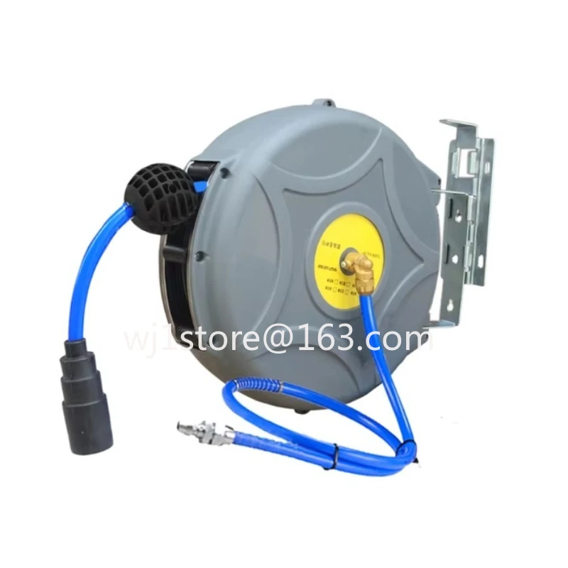 Air drum air pump trachea automatic telescopic pipe reel, auto repair and beauty car wash shop water drum electric drum wire ree