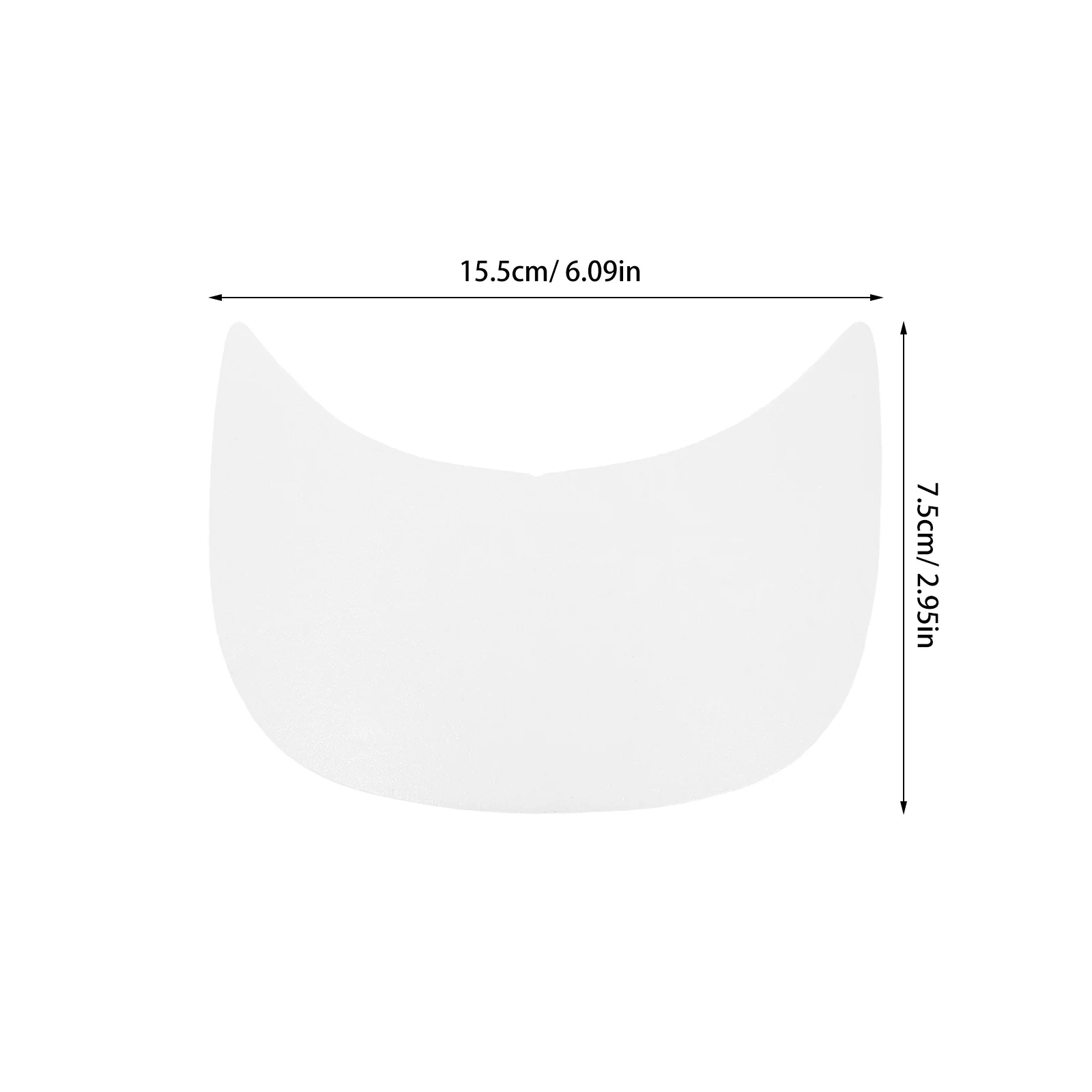 10 قطعة قبعة بلاستيكية حافة بطانات غطاء إدراج لتقوم بها بنفسك القبعات اكسسوارات الشمس قناع حافة ترقية المشاريع الحرفية