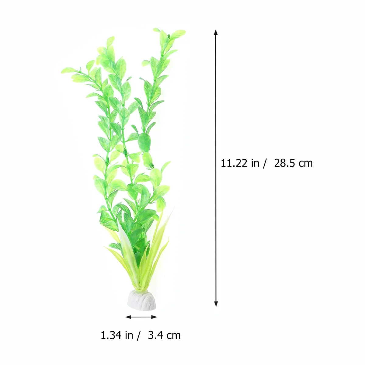 

6pcs Artificial Underwater Rice Grass Aquarium Plants For Fish Tank Decoration Fake Plants No Toxic Steady Salt Water