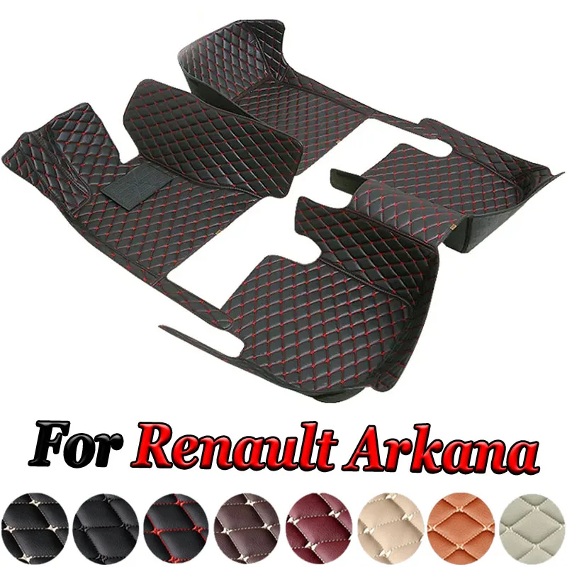 Car Floor Mats For Renault Arkana Samsung XM3 2020 2021 2022 2023 5seat Waterproof Pads Full Set pet Accessories