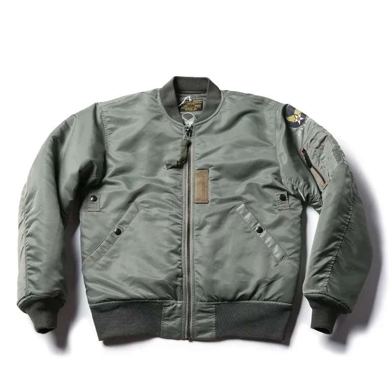 

Flight Jacket Bronson Repro USAF 1955 MA-1 Зимняя мужская куртка-бомбер 50-х годов в стиле милитари