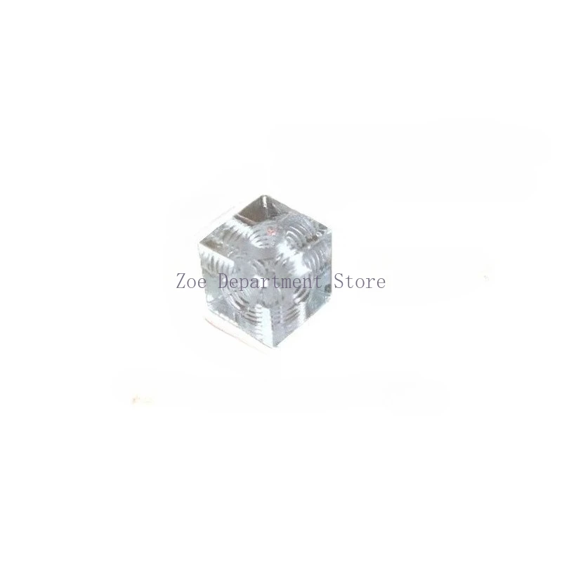 10pcs 15mm square acrylic box display box regular penetration four transparent six sided corner nut connector