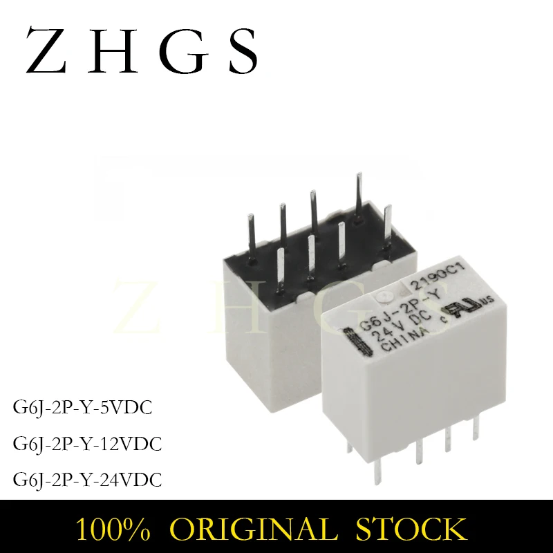 

5PCS G6J-2P-Y-5VDC G6J-2P-Y-12VDC G6J-2P-Y-24VDC G6J 2P Y 5VDC 12VDC 24VDC RELAY