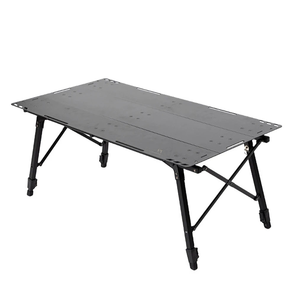 

Camping Aluminum Alloy Folding Table Multifunctional Light Weight Table Outdoor Picnic Hiking Barbecue Height Adjustable Table