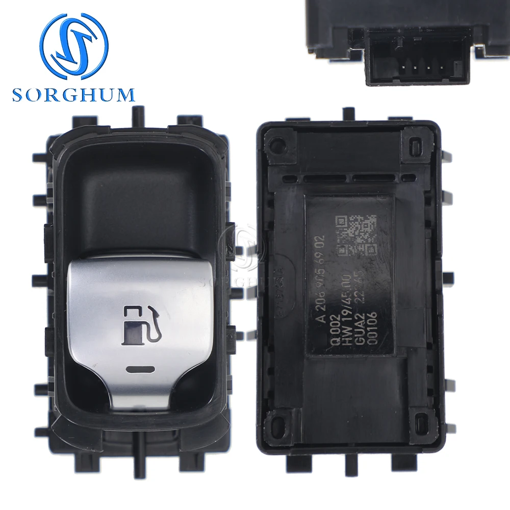 Tailgate Rear Trunk & Fuel Tank Release Button For Mercedes-Benz C W206 E W214 A2069056702 A2069056902 2069056702 2069056902