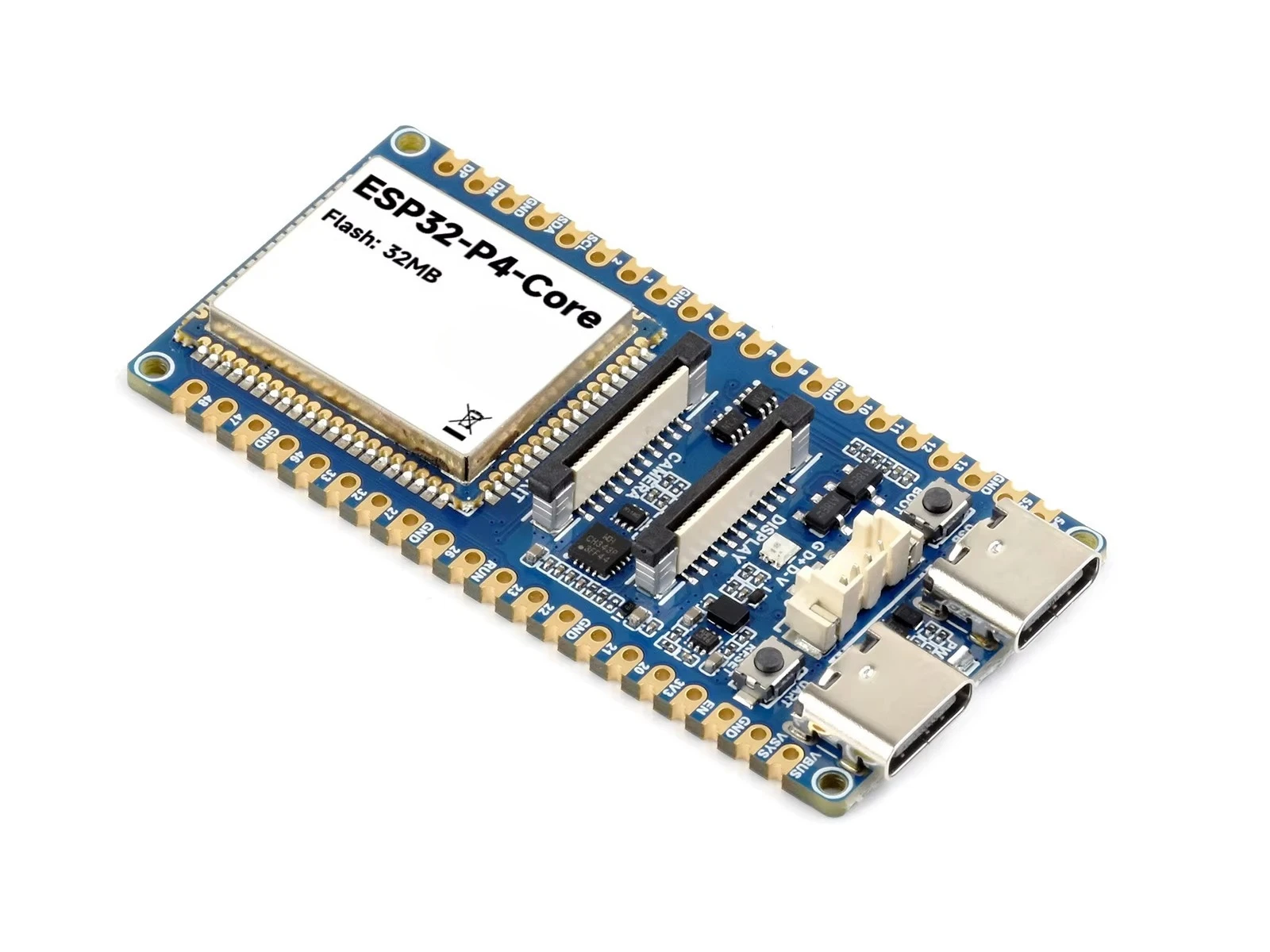 for Waveshare ESP32-P4-Core High-performance Development Board Based On ESP32-P4, RISC-V 32-bit Dual-core USB OTG 2.0 HS