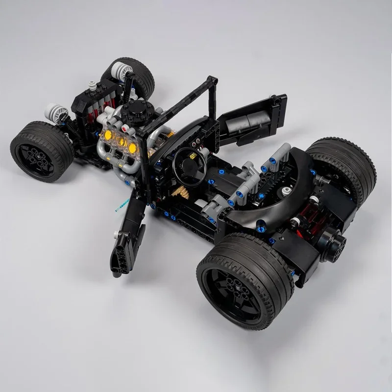 842-teiliges MOC Modell B Bucket Hot Rod Technik-Bausteine Kreatives Lernspielzeug Weihnachtsgeschenke Kindergeburtstag