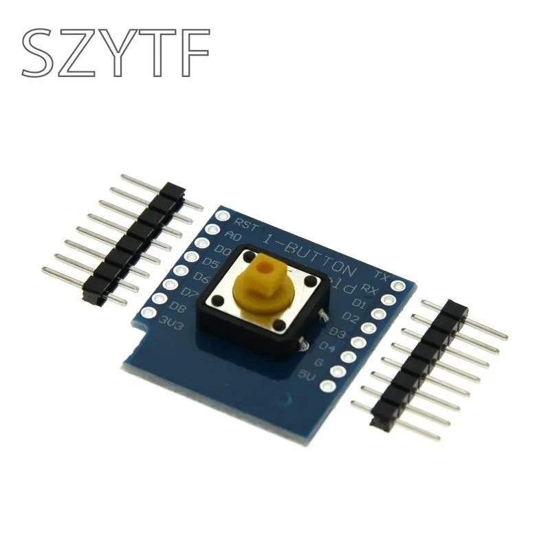 1-Button Shield for WeMos D1 mini button Smart ESP8266 WiFi Module DIY kit for ESP8266 WIFI parts