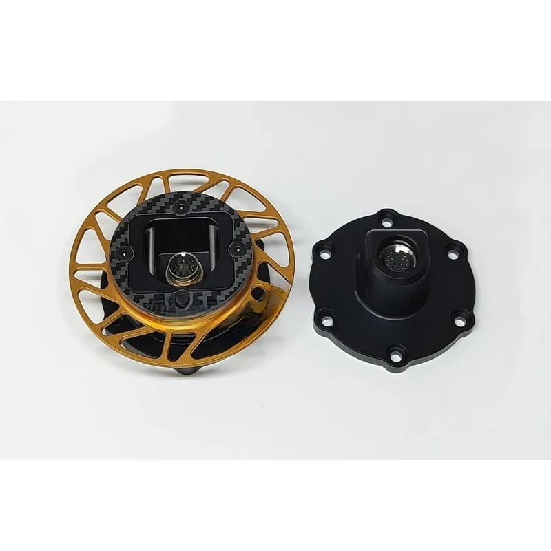 Game Steering Wheel Aluminum Alloy Quick Release with 16 Pin Connector for Moza Logitech FANATEC Thrustmaster Simagic Simracing