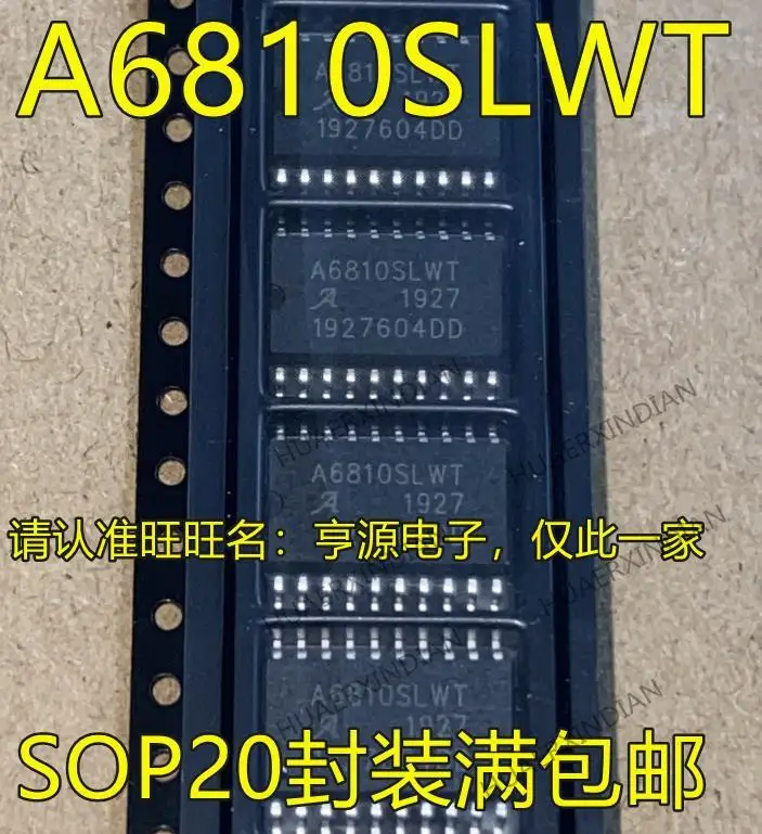 

10PCS New Original A6810 A6810SLWT A6810SLW-T A6810SLW SOP20IC