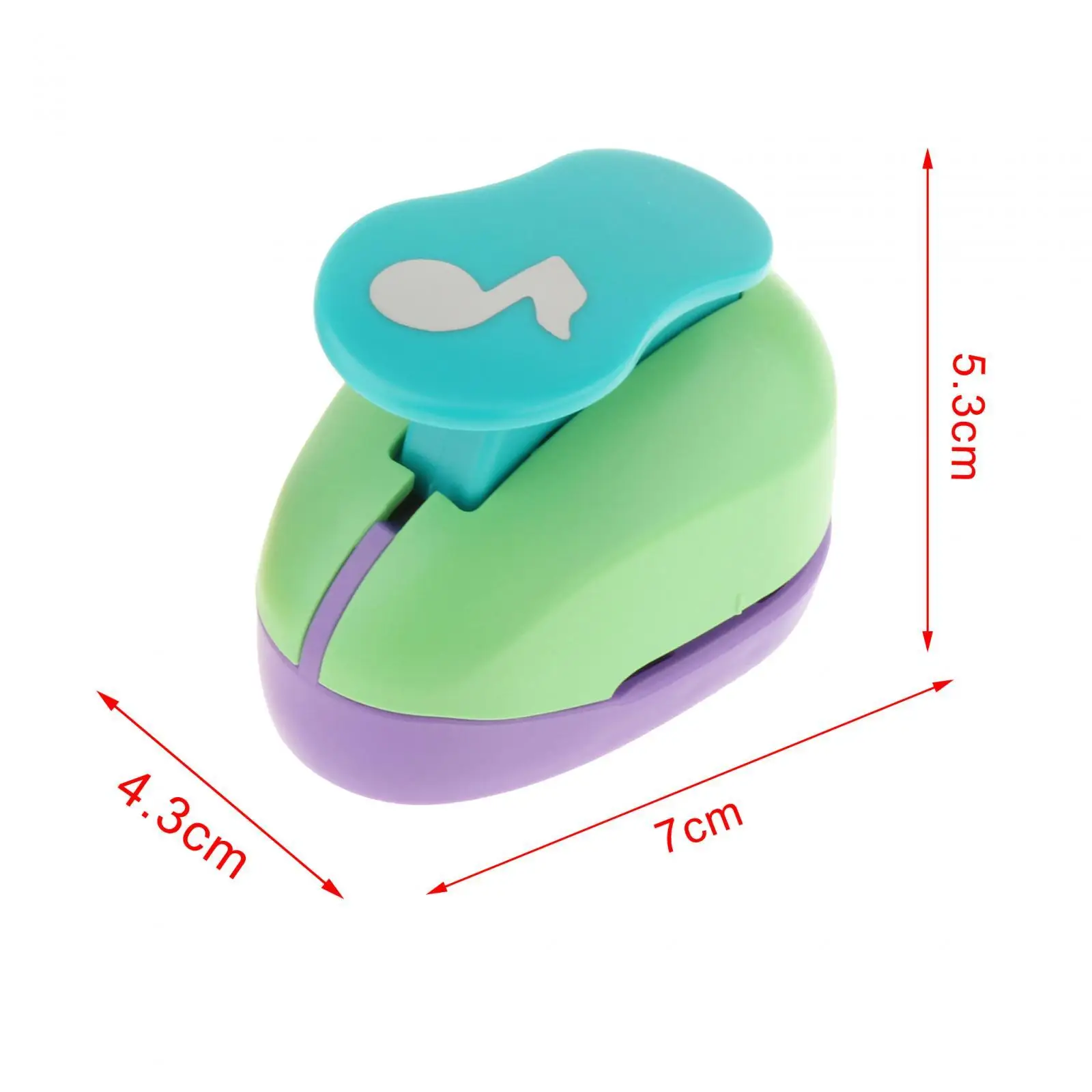 Imagem -06 - Labor Saving Paper Hole Punch Scrapbook Puncher Crafting Socos para Card Making Newspapers Kids Office Supplies