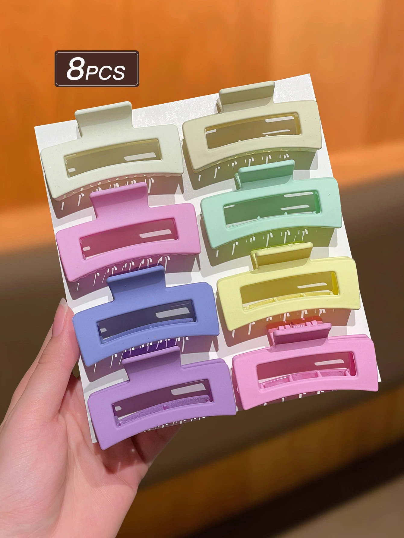 8 قطع من مشابك الشعر اللطيفة والمقابض للنساء للاستخدام اليومي وإكسسوارات الشعر للسيدات توصية بالهدايا