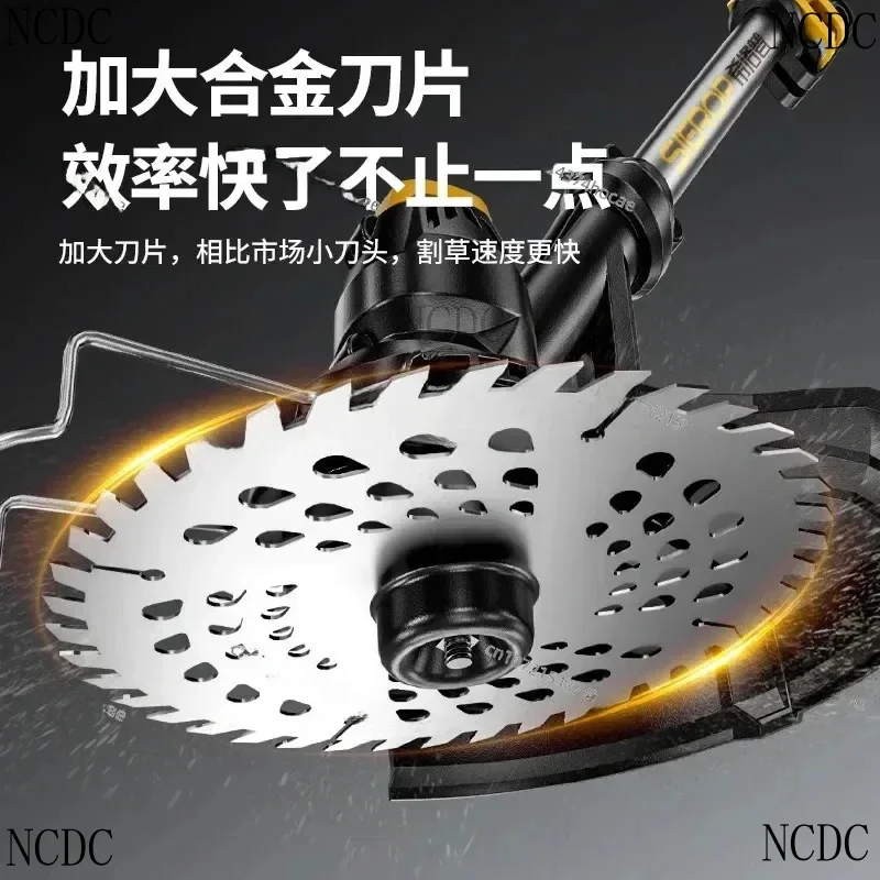 Brushless Mower/Household Wireless Multifunctional Lithium Battery Weeding/Rechargeable Lawn Pruning