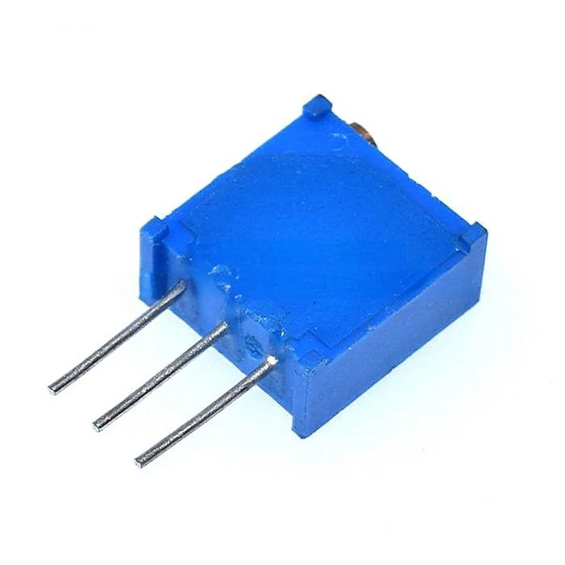 10PCS 3296W 103 10K potentiometer Kit High Precision Variable Resistor 10k 100R-1M 200R 500R 1k 2k 5K 10K 20K 50K 100K 200k 500k